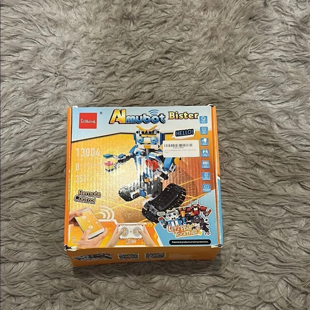 Stillbird‎ almubot bister Blue and orange  Robot Building Kit